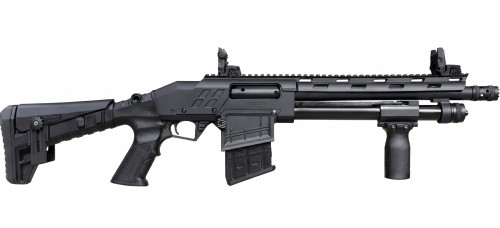 Canuck Recon 3 12 Gauge 3" 12" Barrel Pump Action Shotgun - Black Canuck Recon 3 12 Gauge 3" 12" Barrel Pump Action Shotgun - Black